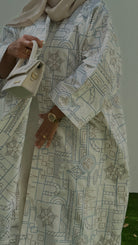 Customized Riyadh Abaya - Ivory