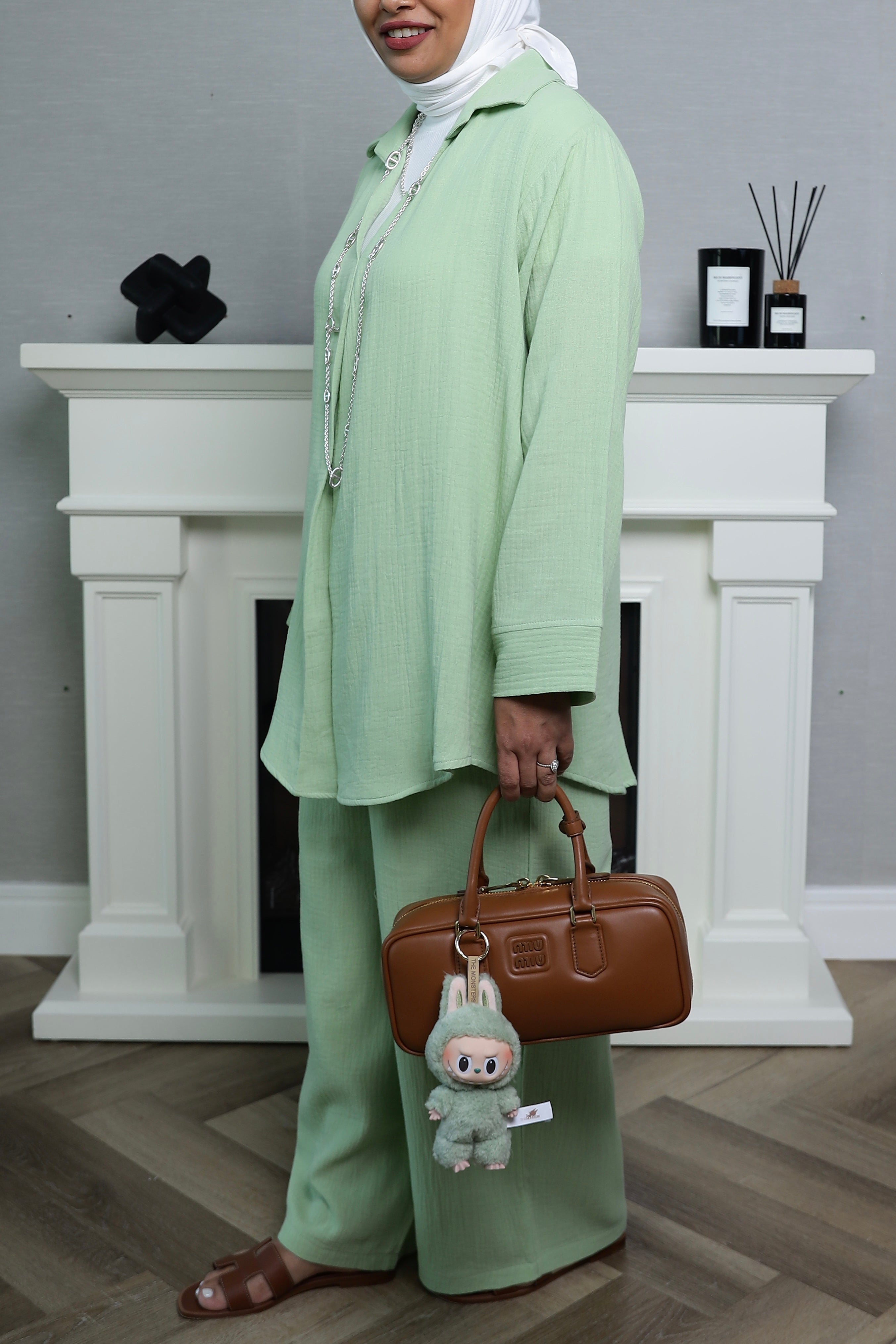 Lisa Set - Pastel Green