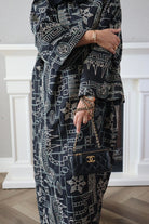 Customized Riyadh Abaya - Black