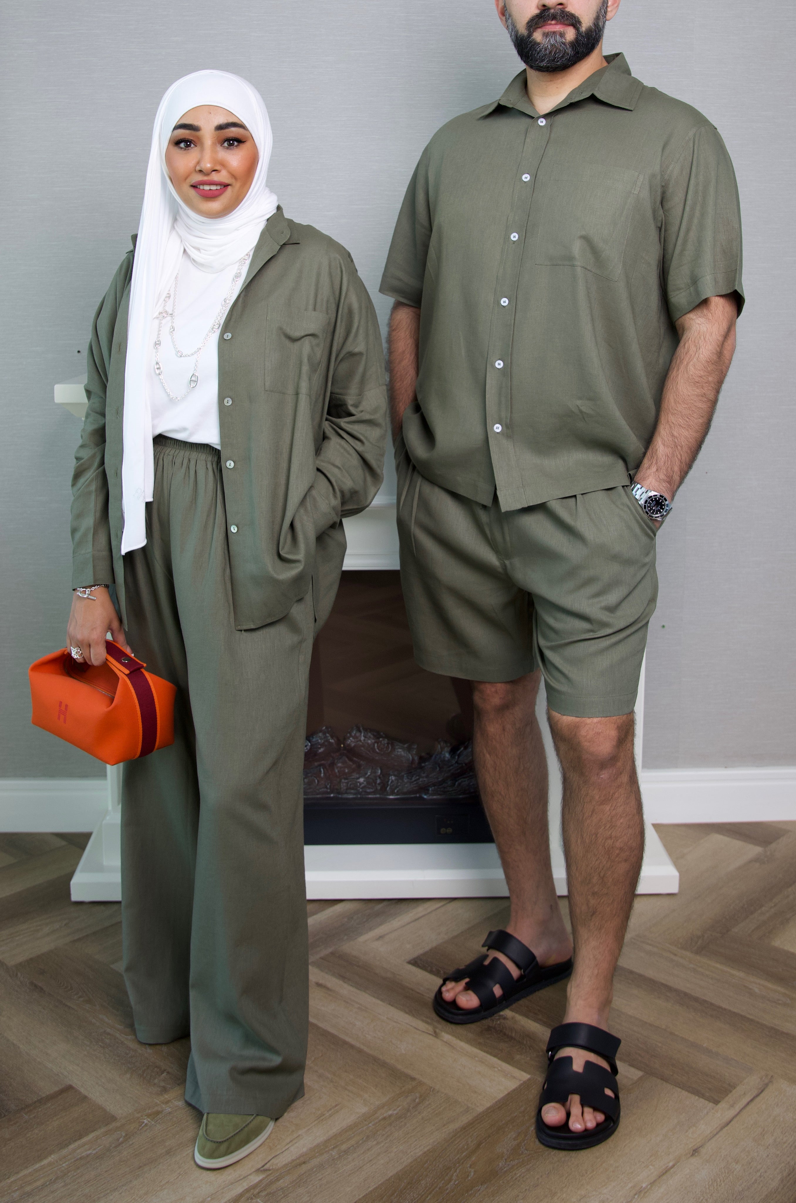 His Suit - Army Green