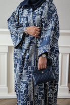 Customized Riyadh Abaya - Blue