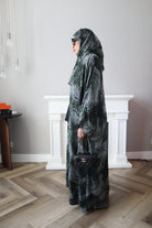 Customized Al Ain Abaya - Dark Green