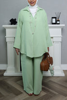 Lisa Set - Pastel Green