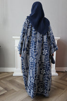 Customized Riyadh Abaya - Blue
