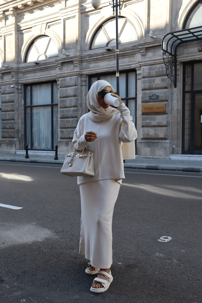 Knit Maxi Skirt