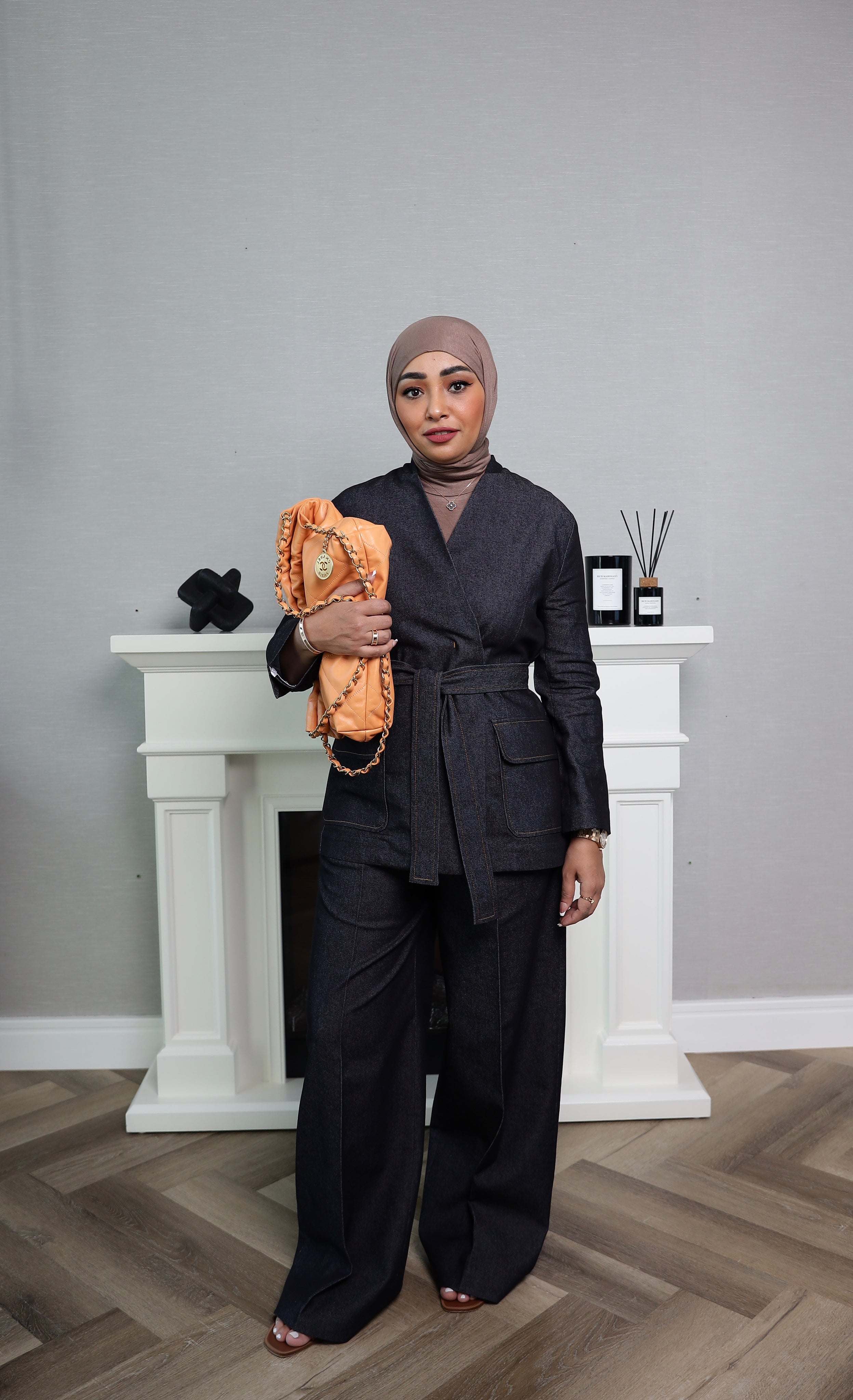 Bond - Denim Suit - Black