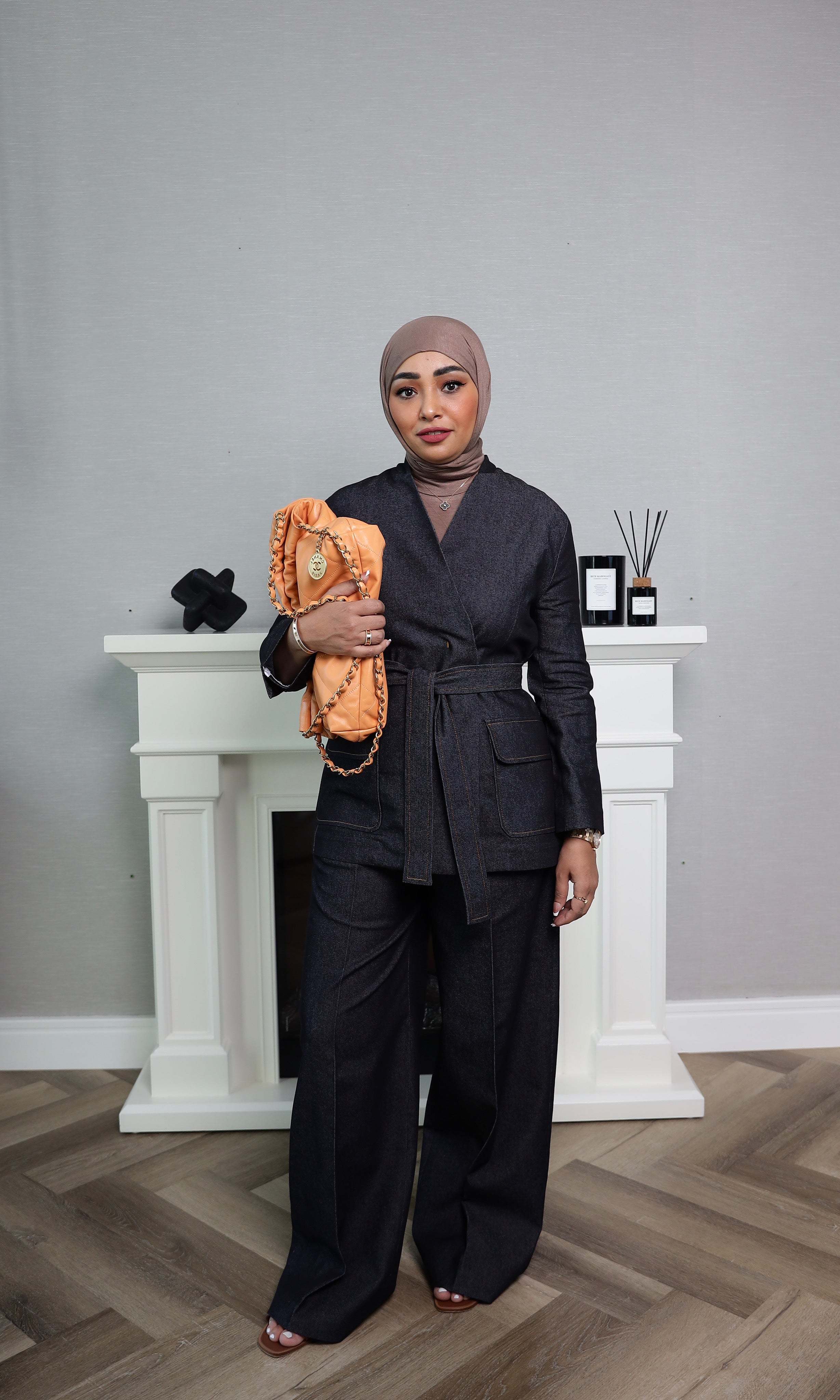 Bond - Denim Suit - Black