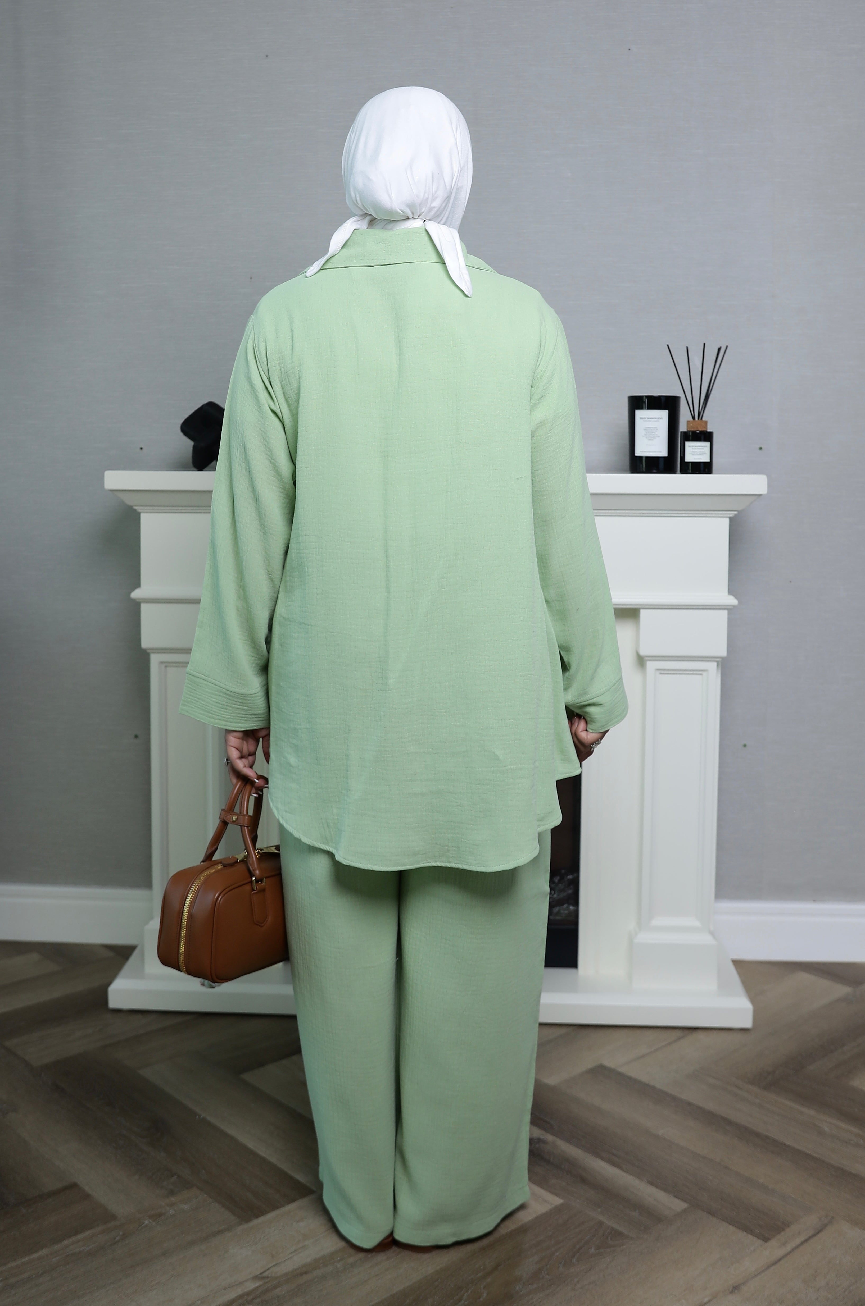 Lisa Set - Pastel Green