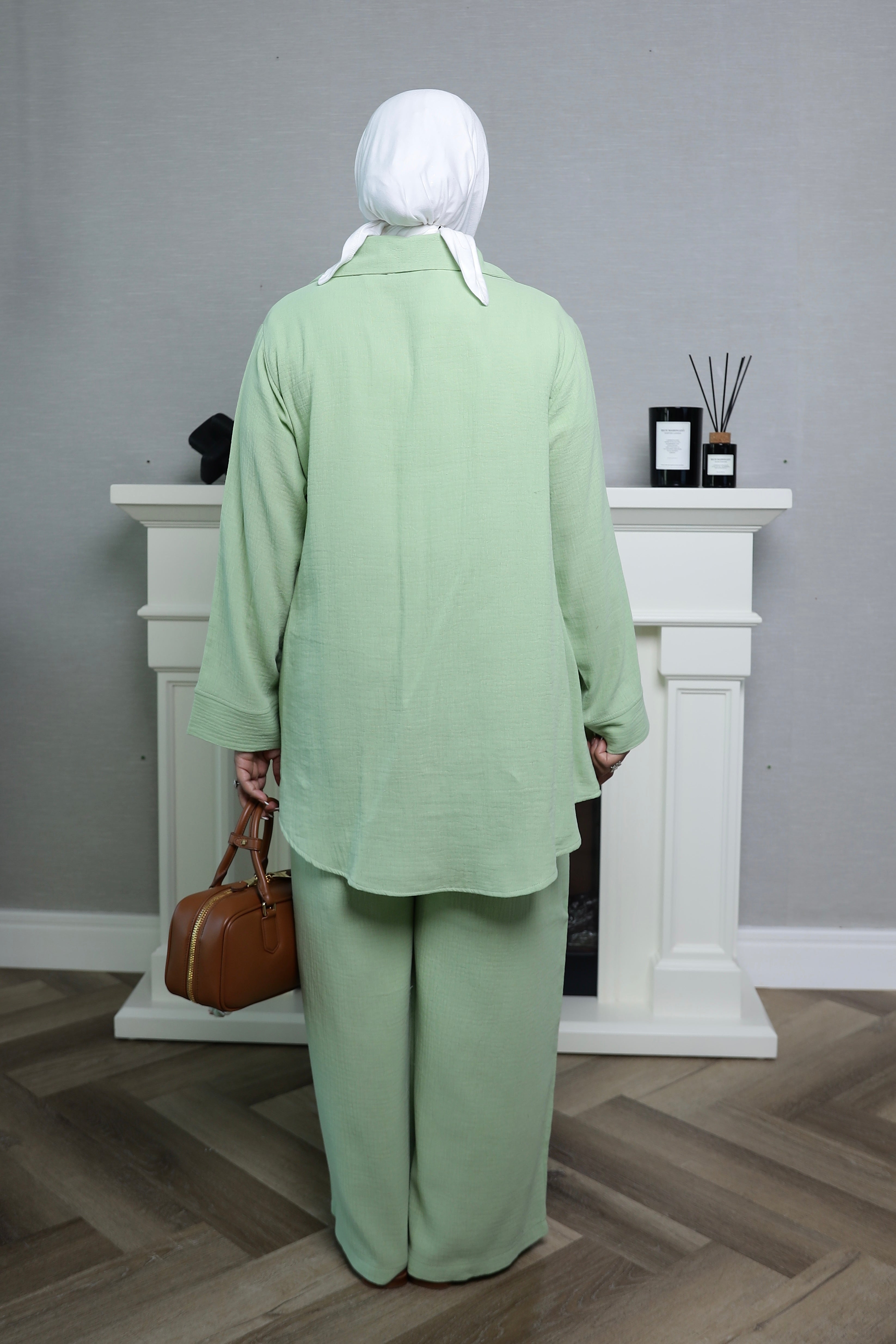 Lisa Set - Pastel Green