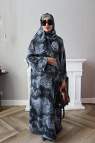 Customized Al Ain Abaya - Gray