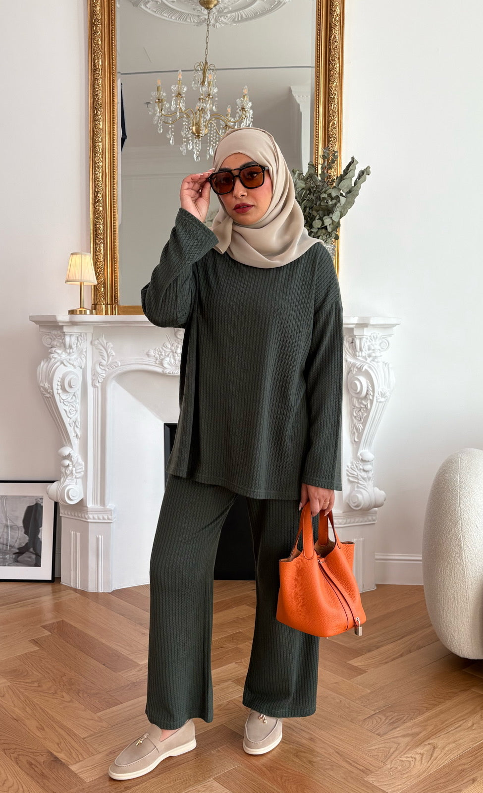 Knit Top & Pants set
