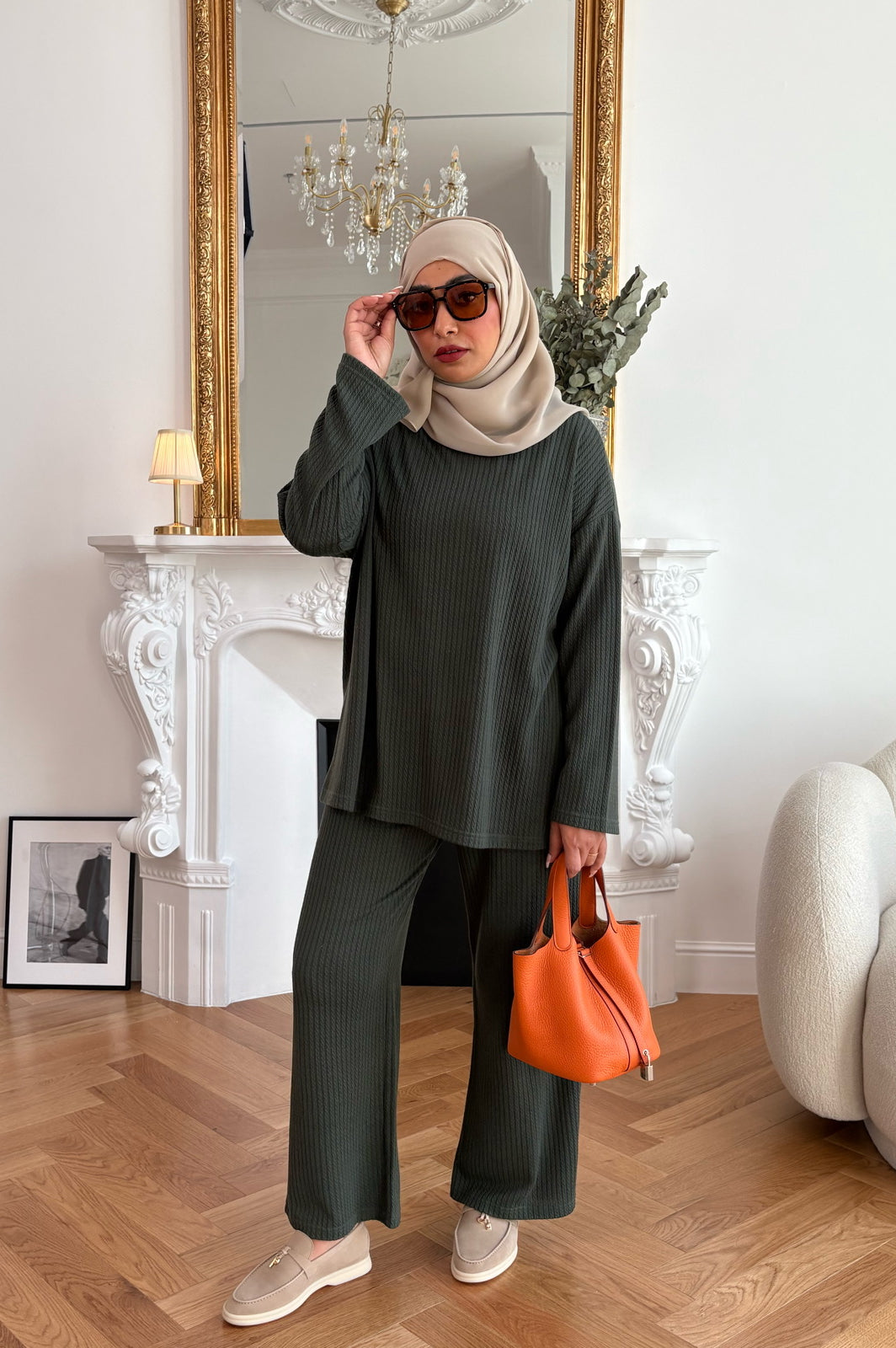 Knit Top & Pants set