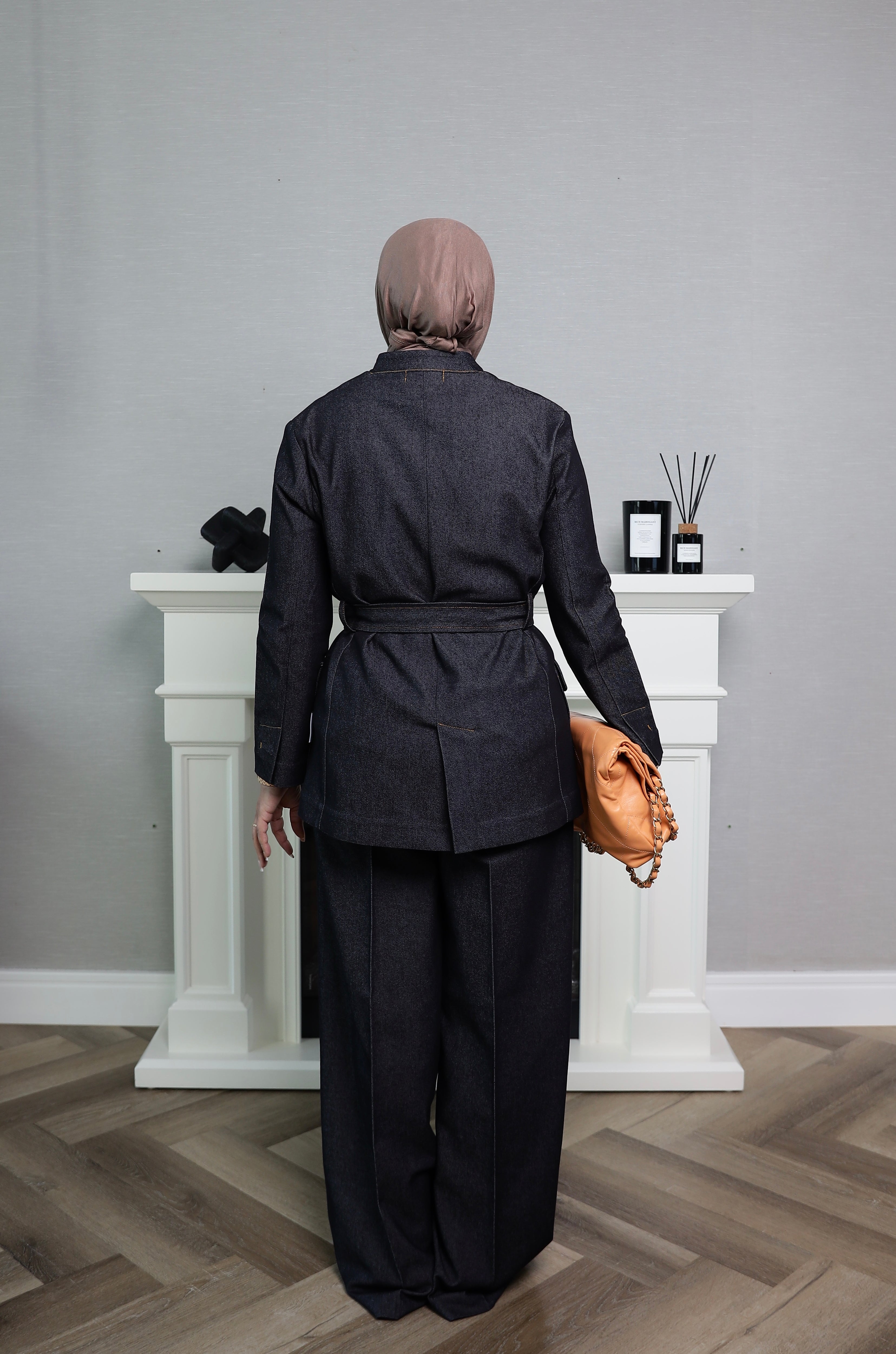 Bond - Denim Suit - Black