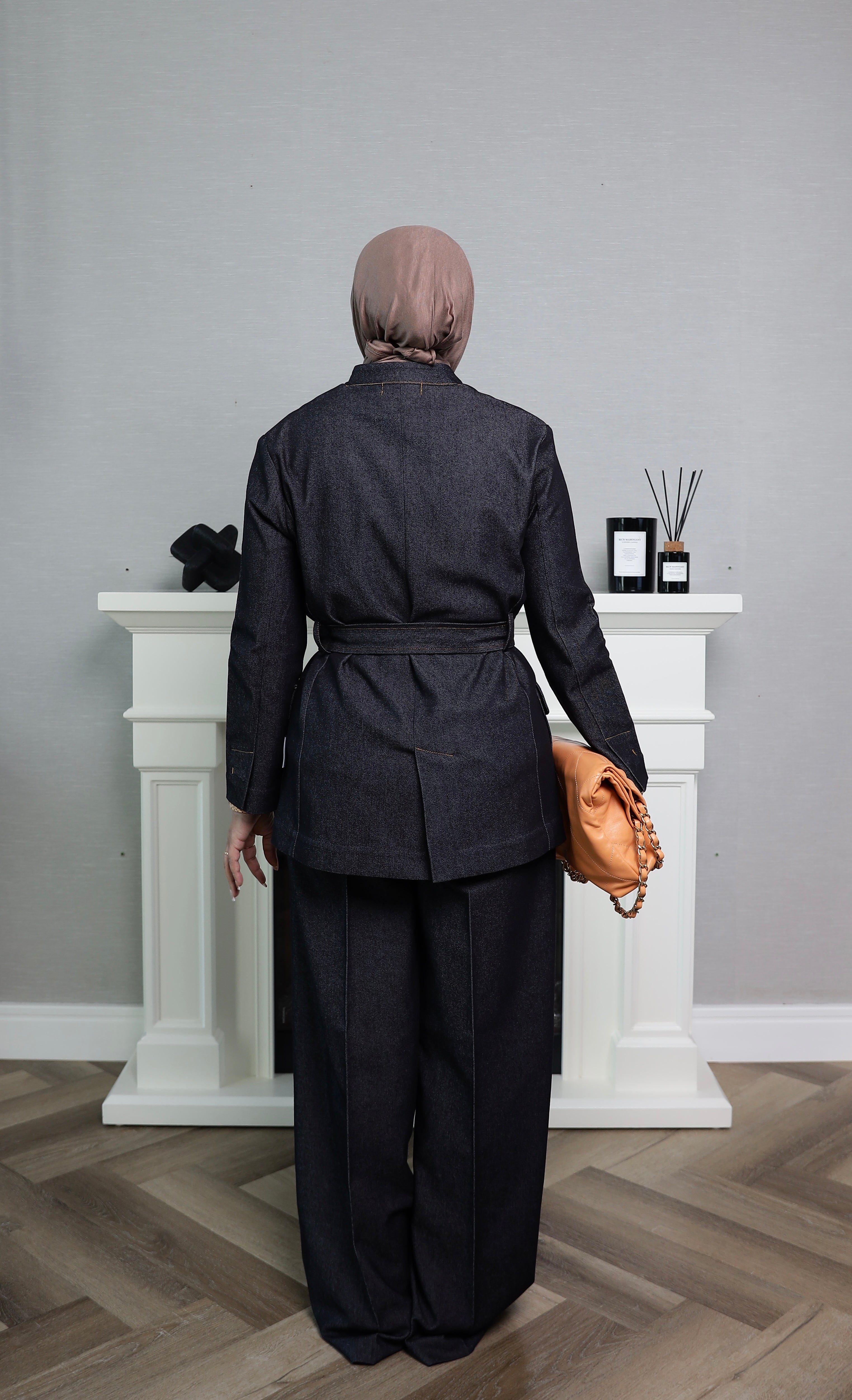 Bond - Denim Suit - Black