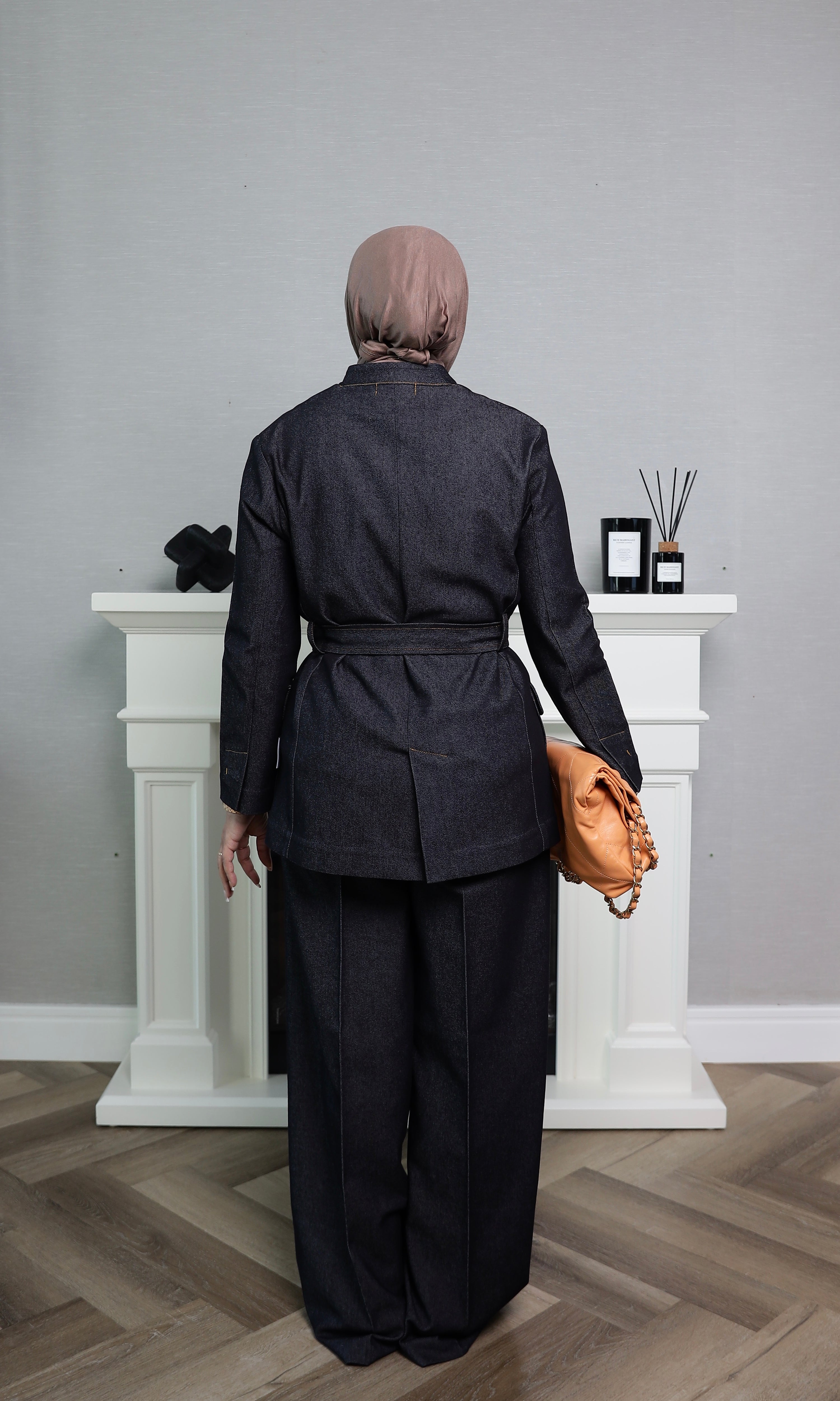 Bond - Denim Suit - Black