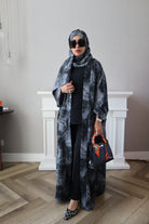 Customized Al Ain Abaya - Gray
