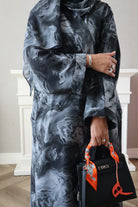 Customized Al Ain Abaya - Gray