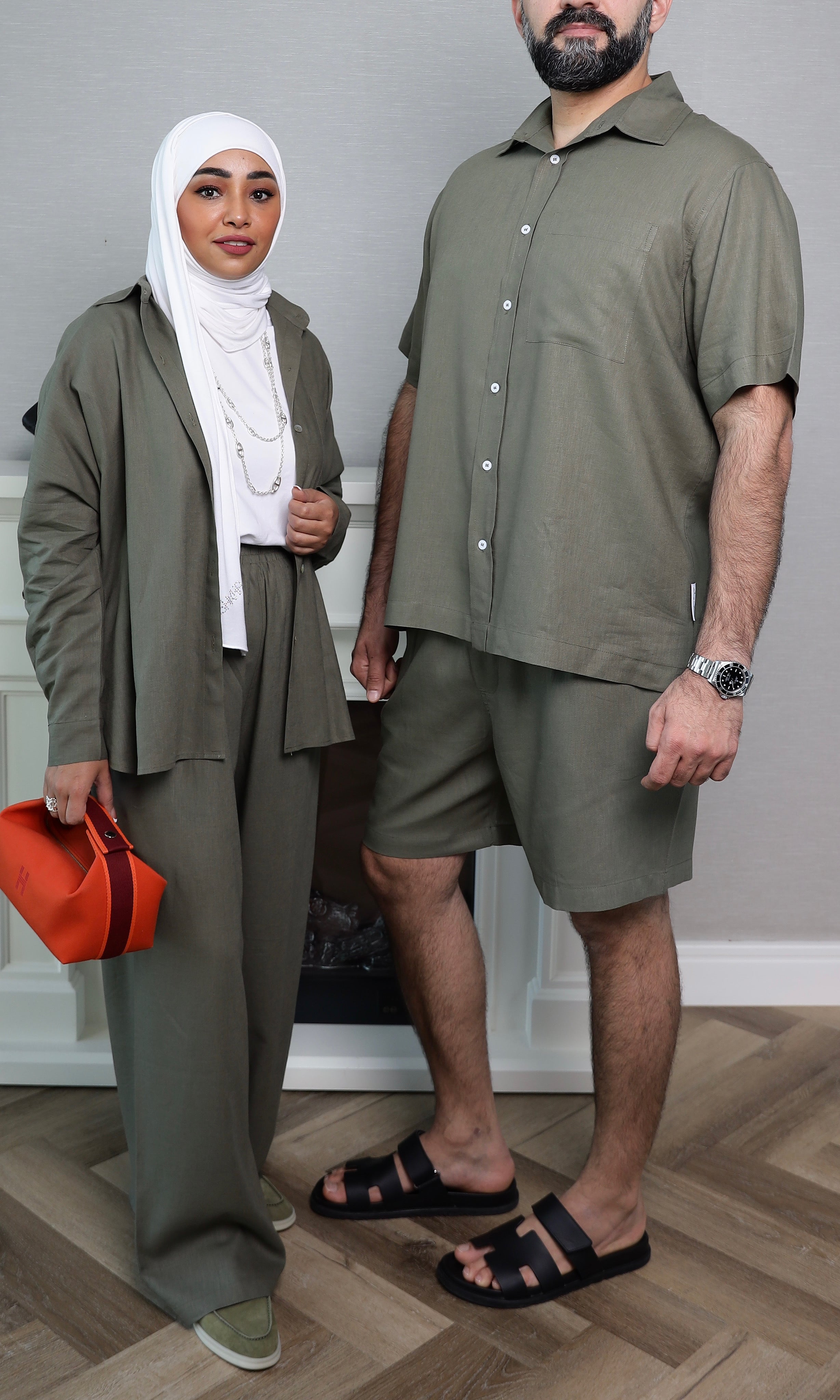 His Suit - Army Green