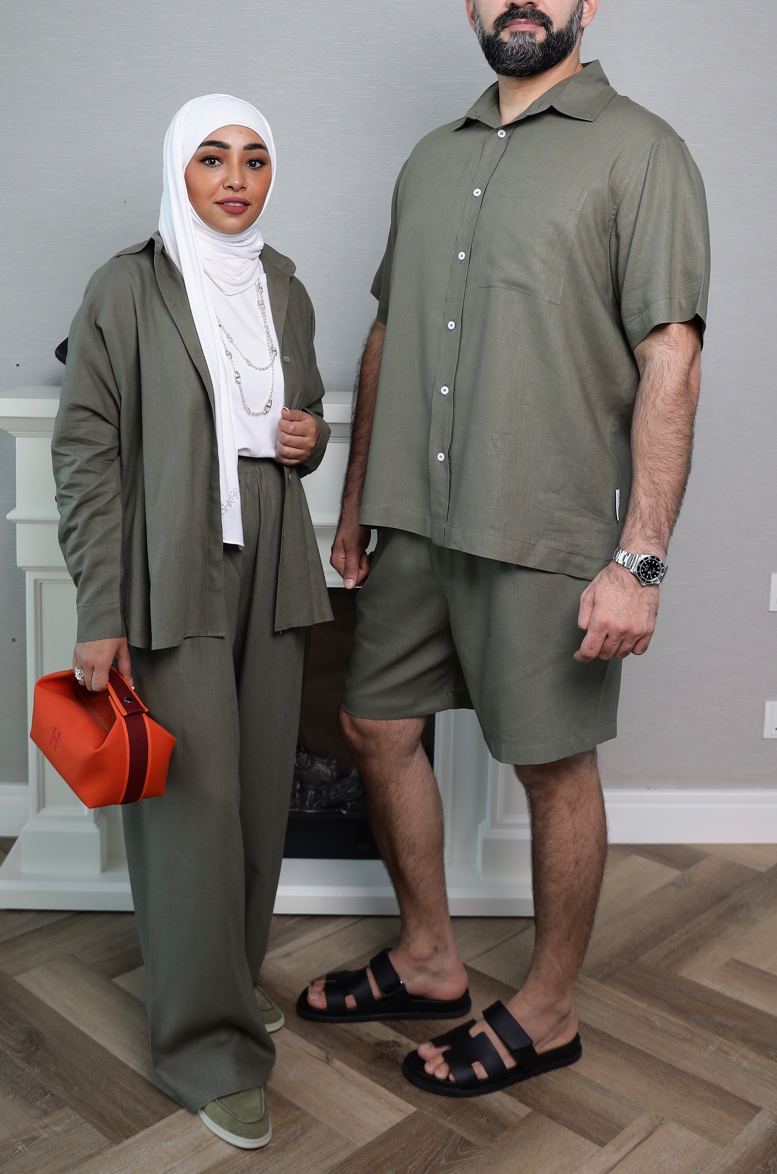 His Suit - Army Green