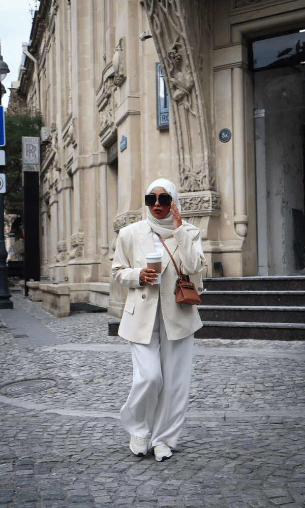 Oversized Blazer - Beige