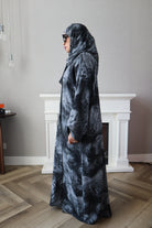 Customized Al Ain Abaya - Gray