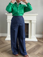 Denim Pants - Navy Blue