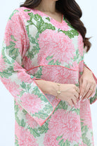 L86 Cream Pink Jalabiya