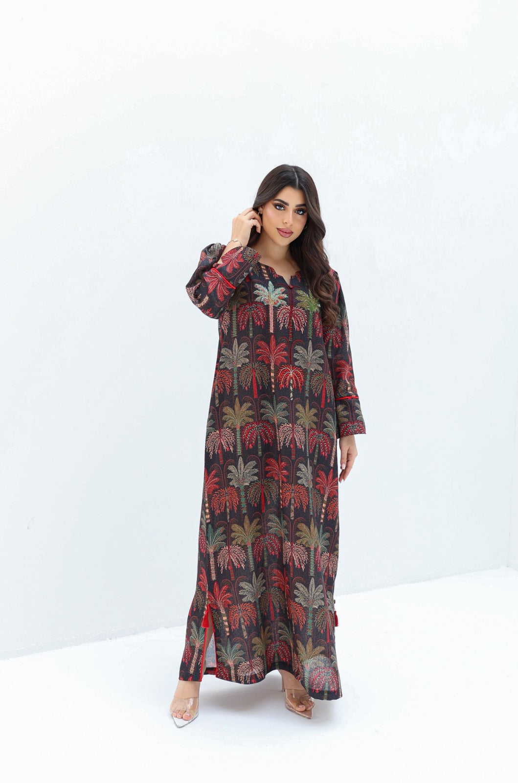L98 Dark Palm Jalabiya