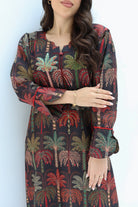 L98 Dark Palm Jalabiya