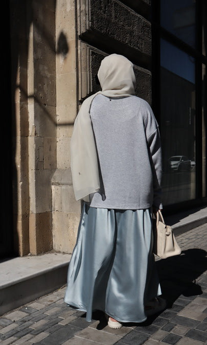 Knit Sweater - Baby Blue