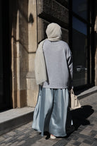 Knit Sweater - Baby Blue