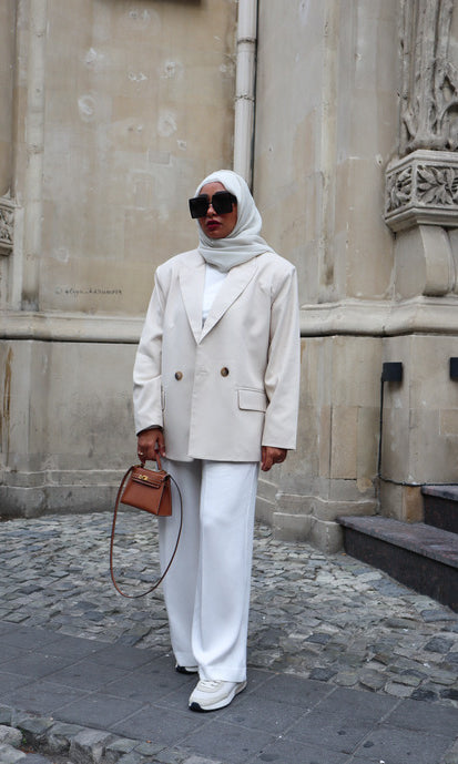 Oversized Blazer - Beige