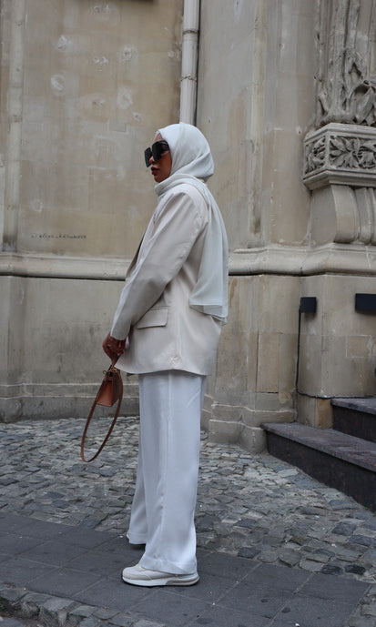 Oversized Blazer - Beige