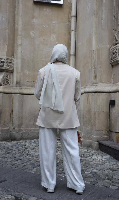 Oversized Blazer - Beige