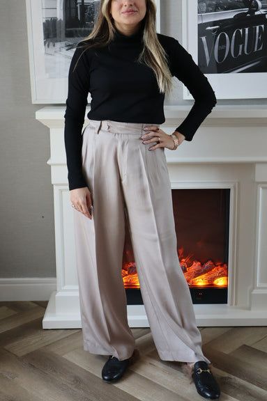 Long Sleeves Basic Top - Black