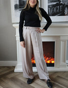 Long Sleeves Basic Top - Black