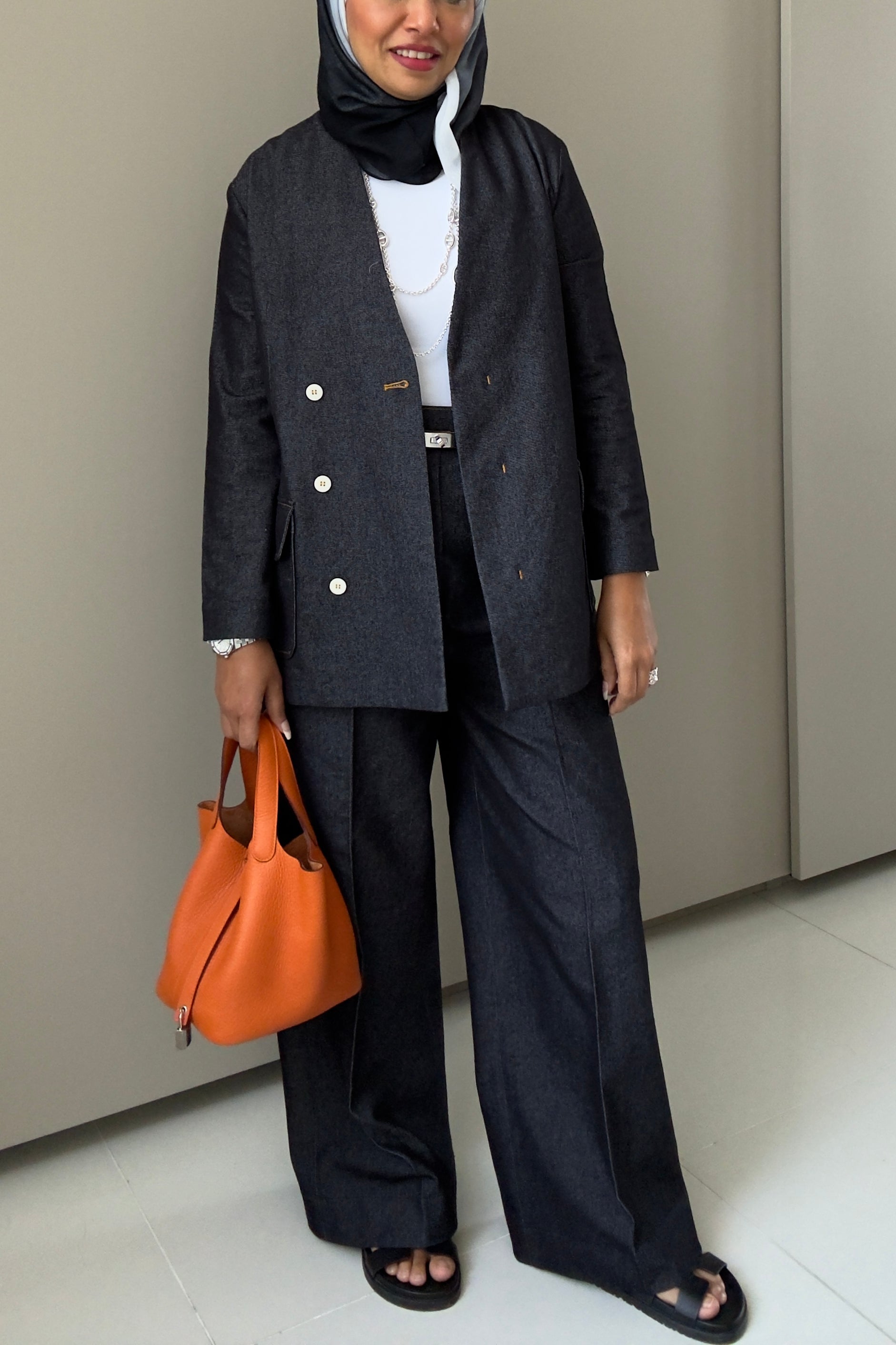 Bond - Denim Suit - Black