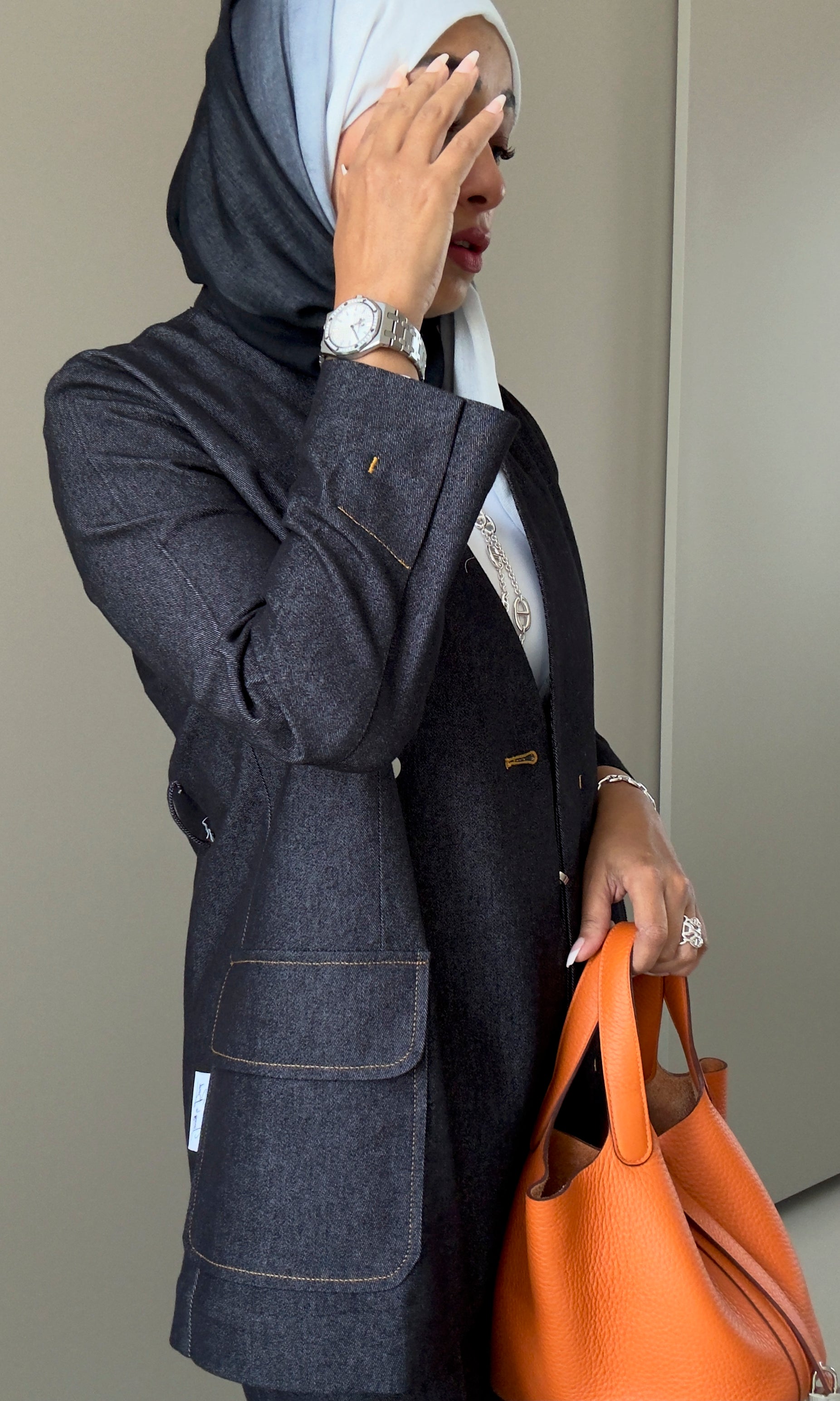 Bond - Denim Suit - Black