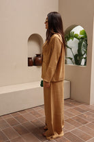 Resort Suit - Dark Beige