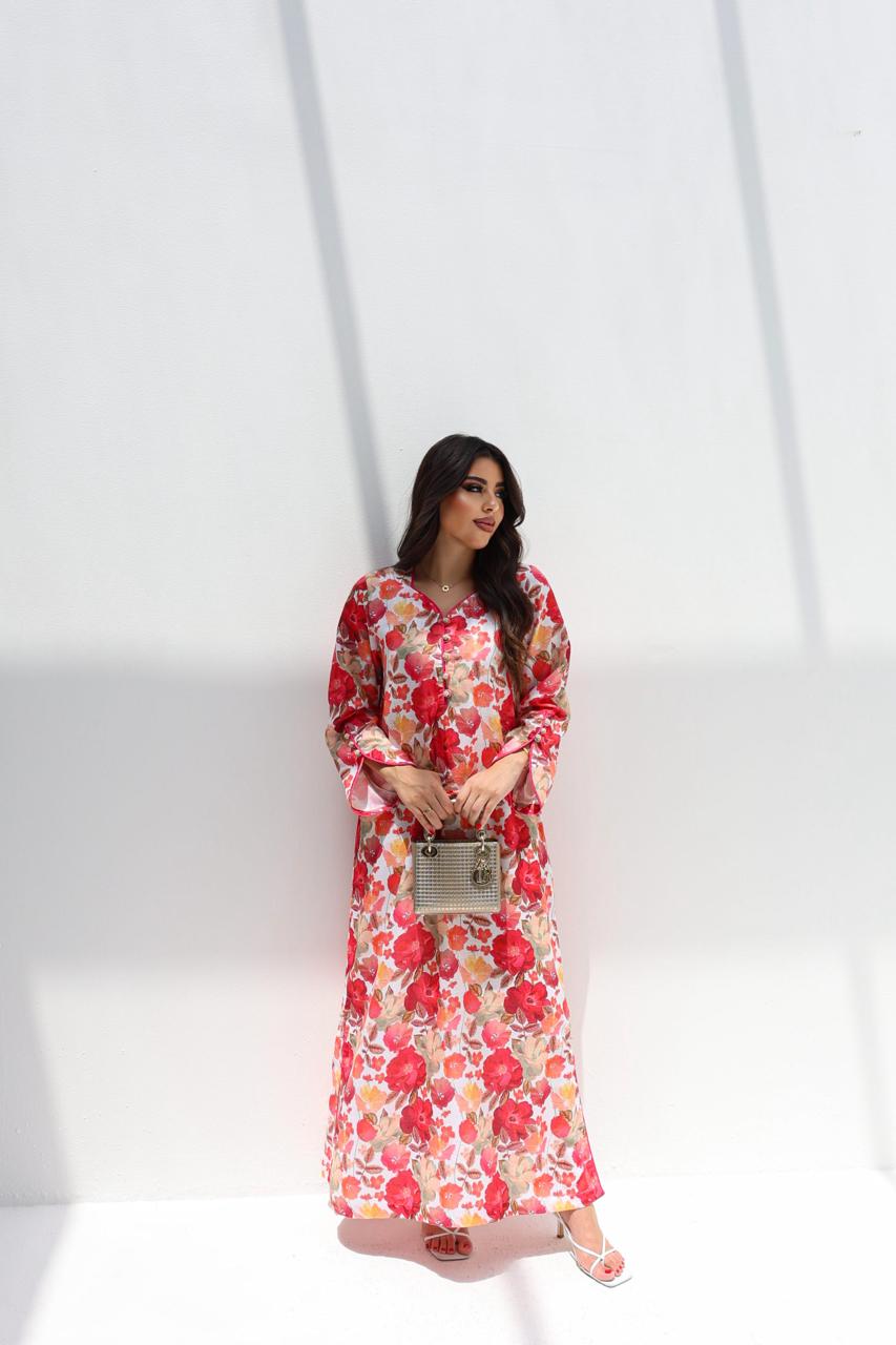 Ready - L21 Floral Jalabiya