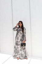 Ready - L31 White Black Jalabiya