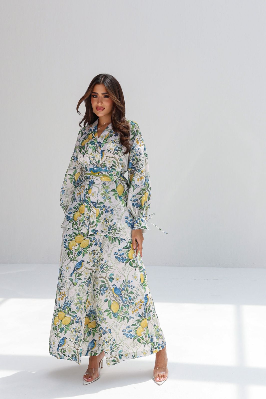 Lemon Bird Top and Trousers