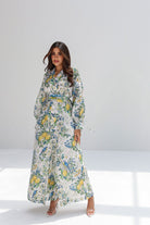 Lemon Bird Top and Trousers