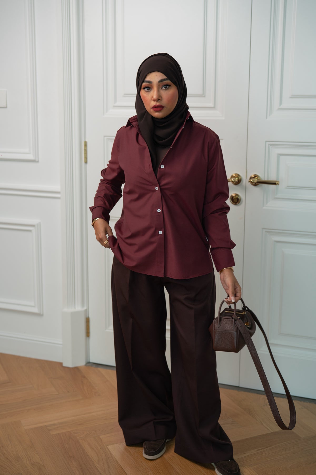 Poplin Straight Shirt