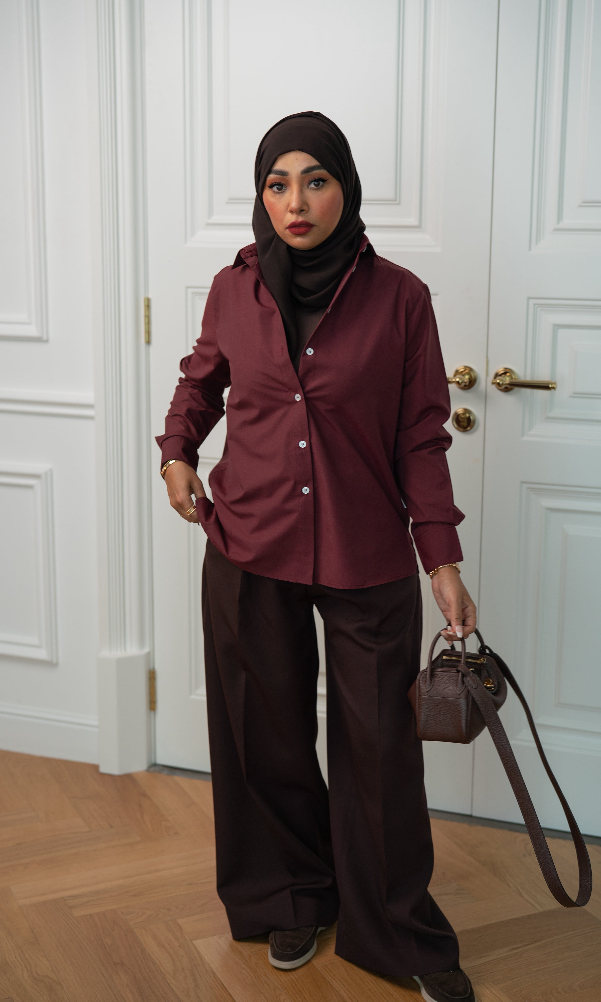 Poplin Straight Shirt