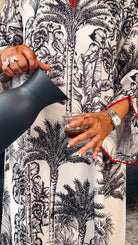 Ready - L31 White Black Jalabiya