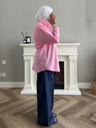 Linen Shirt - Pink