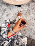 Ready - L31 White Black Jalabiya