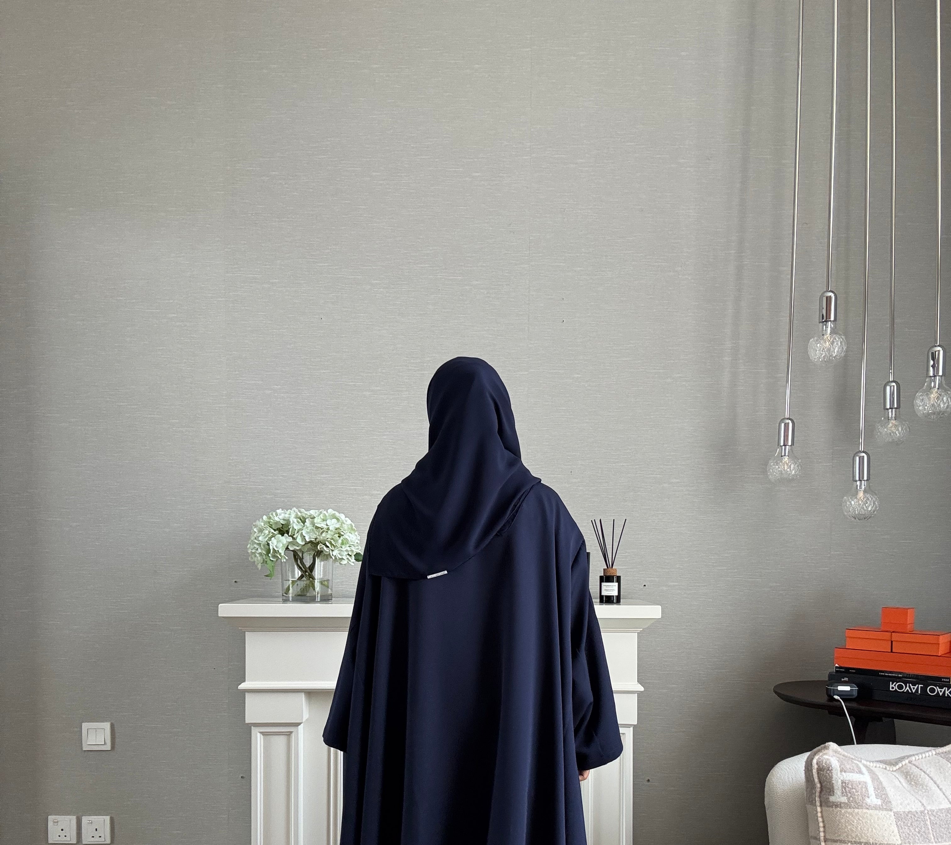 Desert Waves Suit - 2 PCS - Navy Blue