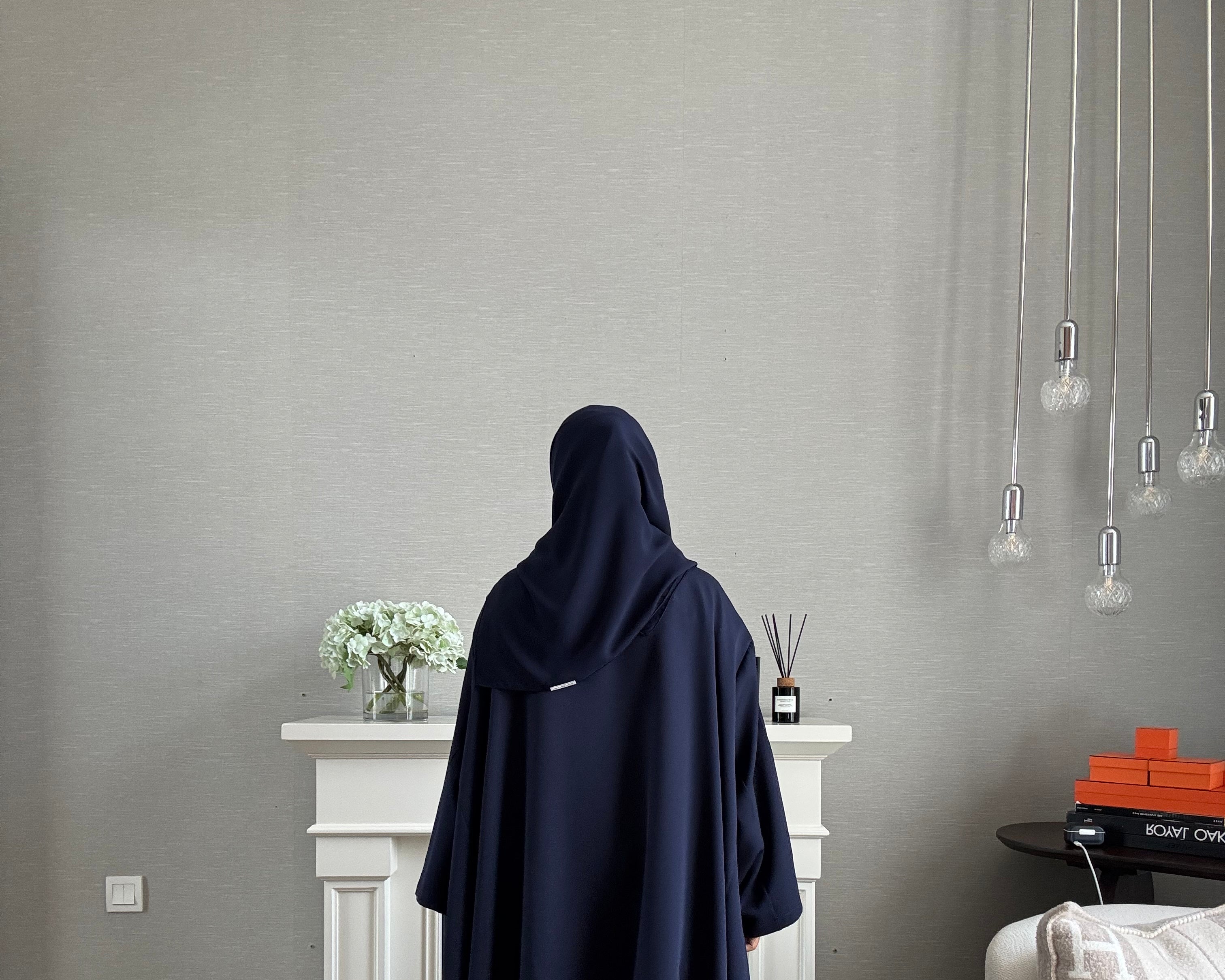 Desert Waves Suit - 2 PCS - Navy Blue